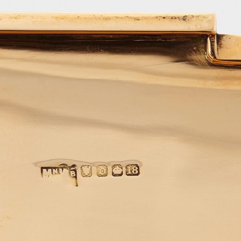 Cigarettetui 18K guld, Mappin & Webb.