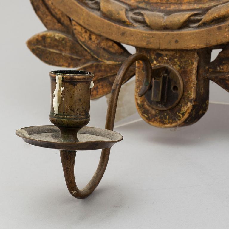 SPEGELLAMPETT, gustaviansk, omkring 1800.