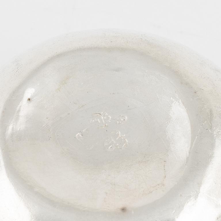 A Swedish Parcel-Gilt Silver Tumbler, mark of Johan Wennerwall, Göteborg 1766.