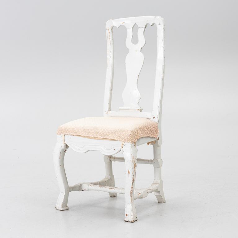 Stol, Senbarock, 1700-tal.
