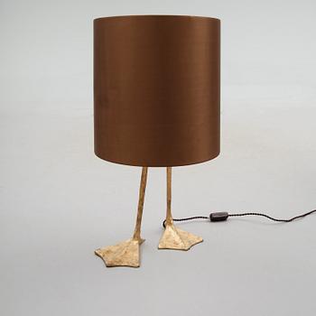 BORDSLAMPA, gjutgods, "Duck Feet Lamp", modell VLB20, Porta Romana, 2000-tal.