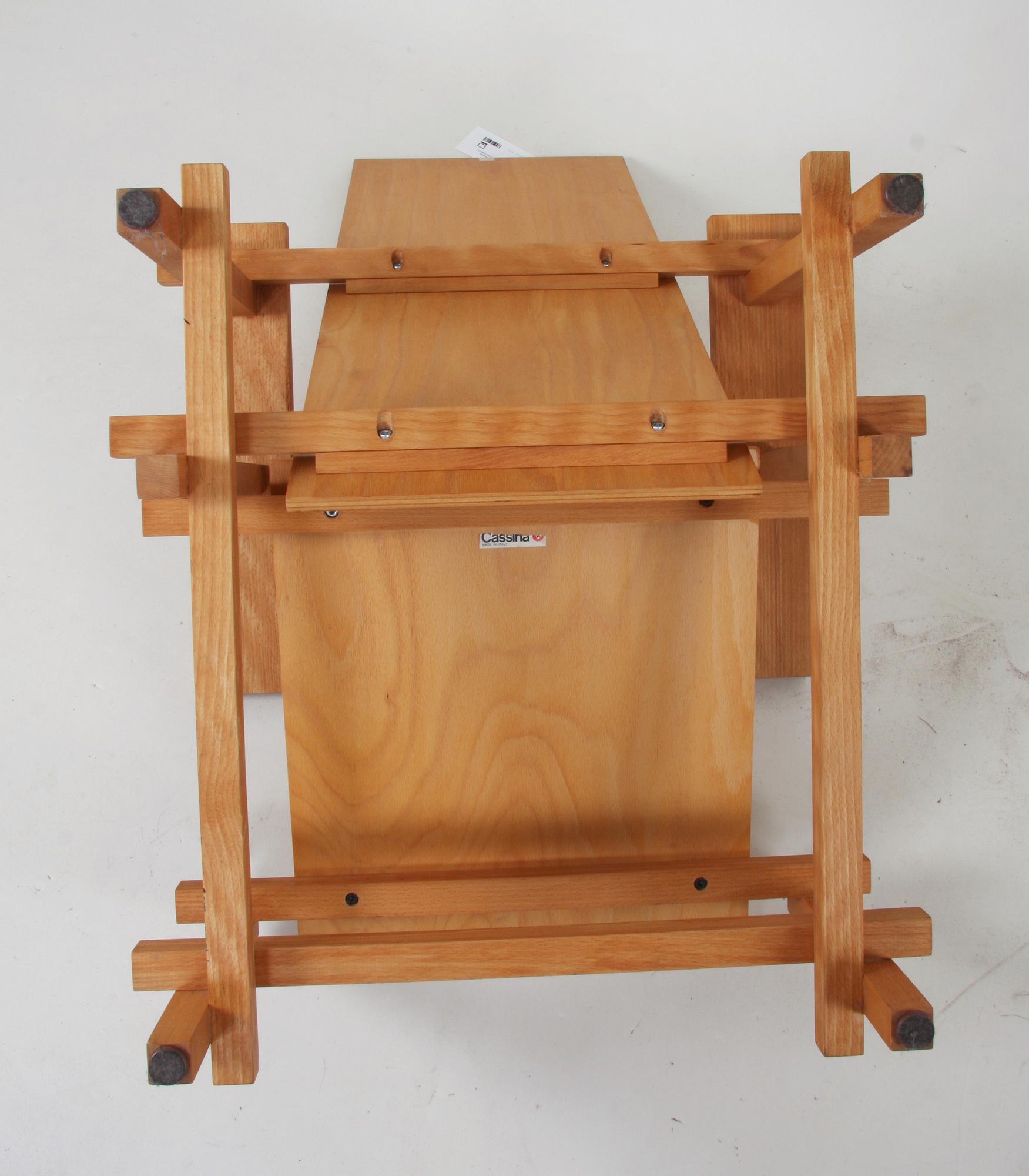 FÅTÖLJ, Gerrit Thomas Rietveld, Cassina, etikettmärkt.