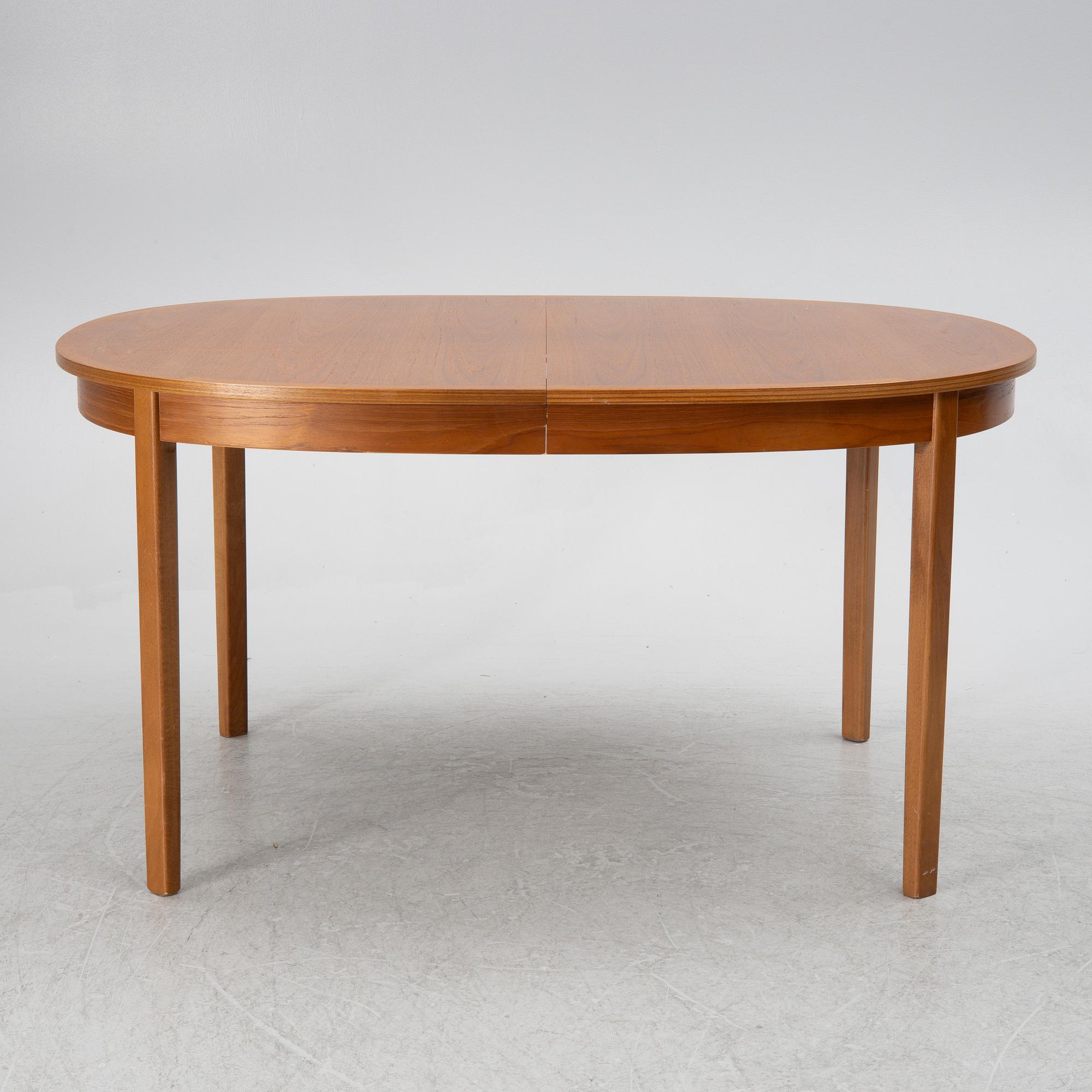A dining table, second half of the 20th century.