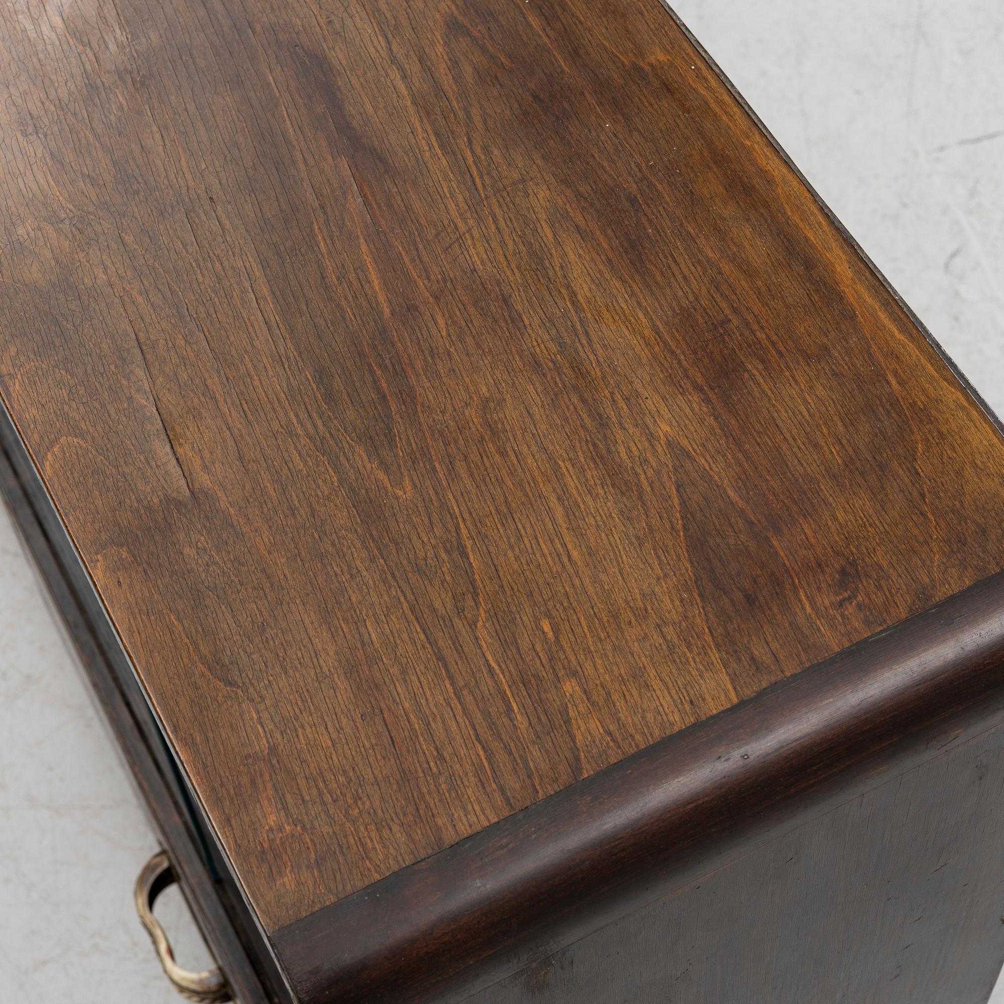 A bookcase, 1930s/1940s.