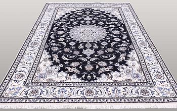 Matto, Nain part silk, ca 290 x 202 cm.