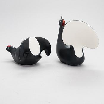 Lillemor Mannerheim, figuriineja, 2 kpl, posliinia, Arabia.