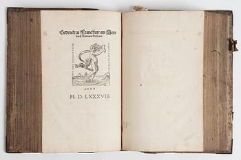 JACOBUS THEODOUS TABERNAEMONTANUS(1520-1590), Neuw Kreuterbuch, mit schönen, künstlichen.., Frankfurt 1588-91.