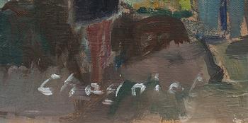 ALFRED JEAN CHAGNIOT, oljemålning på duk, signerad.