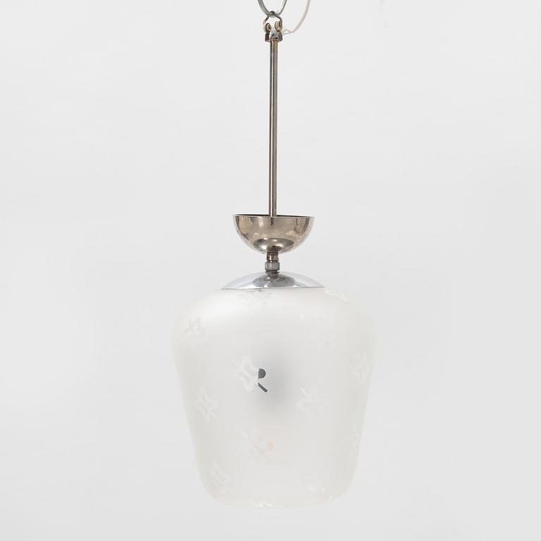 A Swedish Modern ceiling light, 1940s.