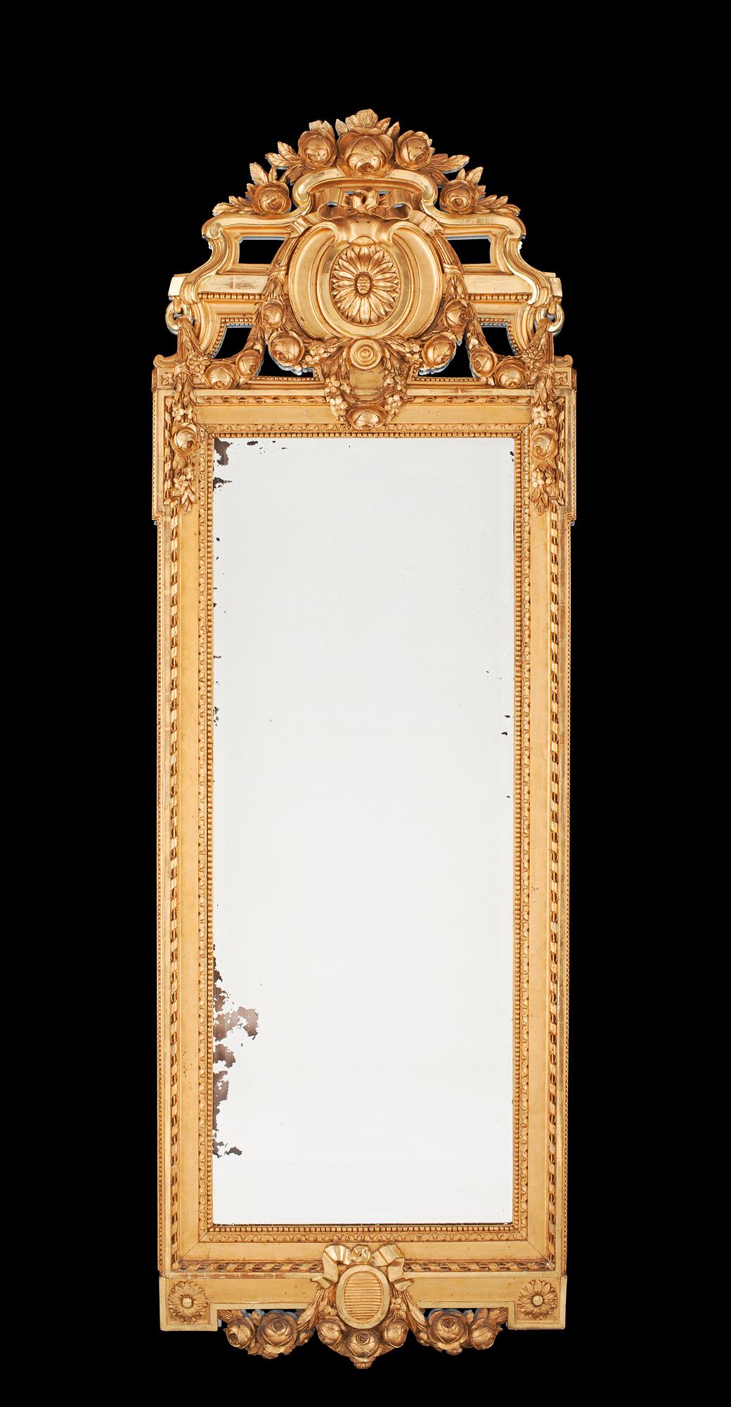 SPEGEL. Gustavianskt stockholmsarbete, 1780-tal.
