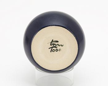 An Erich and Ingrid Triller stoneware vase, Tobo.