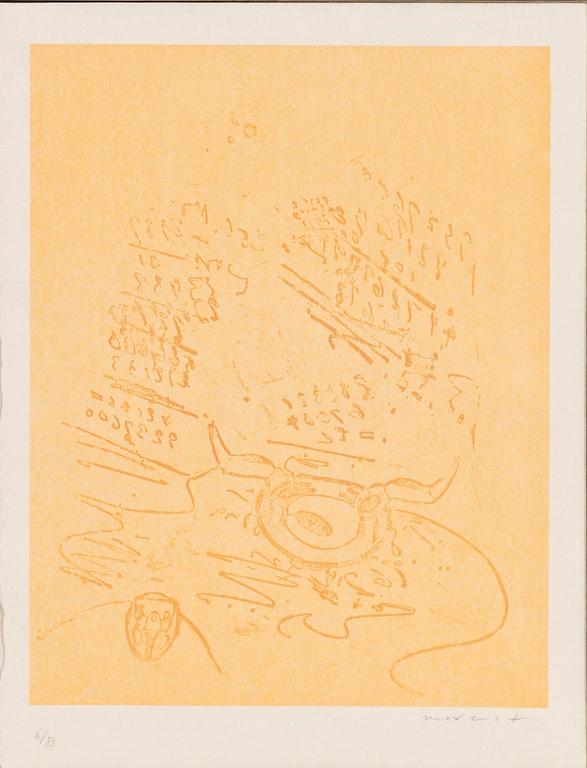 Max Ernst, From "Lewis Carroll, The Hunting of the Snark, an Agony in Eight Fits, plate VII".