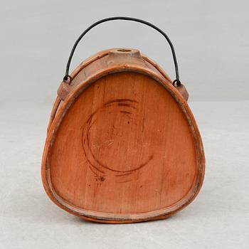 KAGGE, trä, allmoge, 1800-tal.