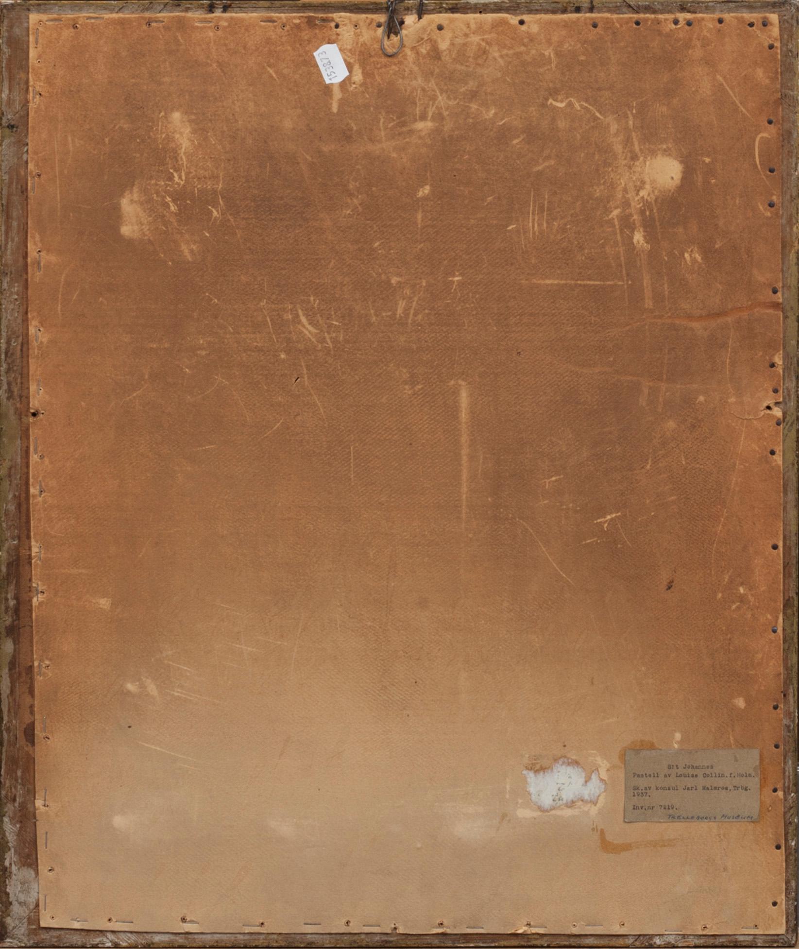 OKÄND KONSTNÄR, pastell, 1800-tal.
