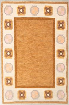 Rölakan rug signed GG, approximately 235x168 cm.