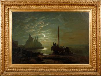 ALBERT BERG, olja på duk, sign och dat 72.