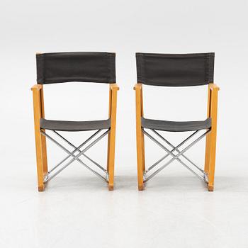 A pair of chairs, Brio, second half of the 20th Century.