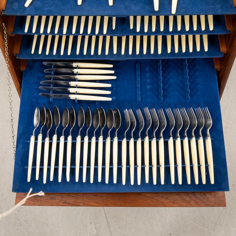 Cutlery approx. 120 pcs "Venus" Asni Denmark mid-20th century with case.