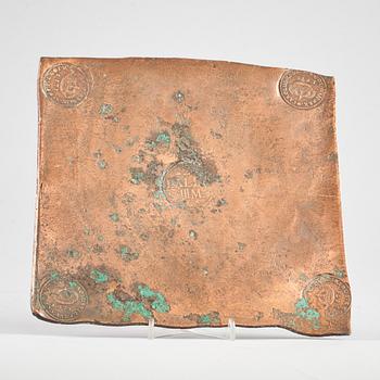 MYNT. 2 Daler, koppar. Karl XI 1675.