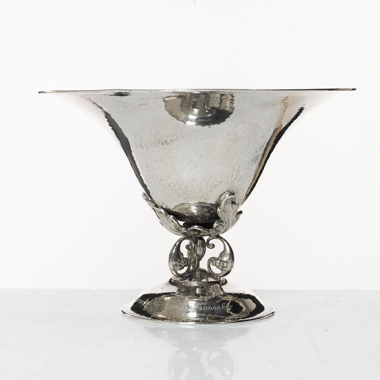 A Swedish silver bowl, mark of K. Anderson, Stockholm 1927.