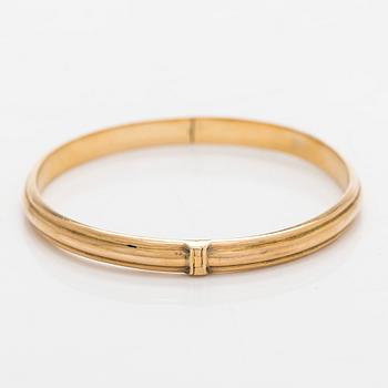 Bangle, 14K gold, Tillander, Helsinki 1951.