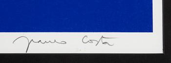 Franco Costa, silkscreen in colours, signed AP 16/30.