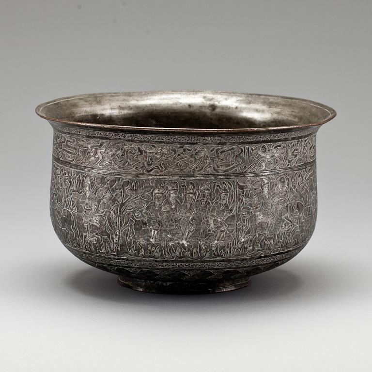 YTTERFODER, koppar. Troligen Persien. 1800/1900-tal.