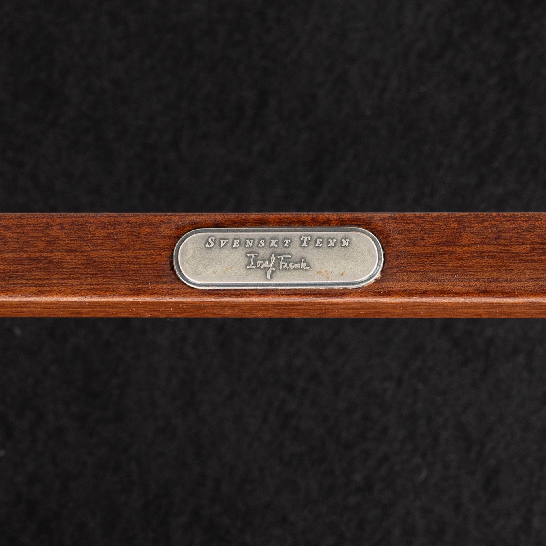 Josef Frank, a chair model 695, Svenskt Tenn, dated 2025.