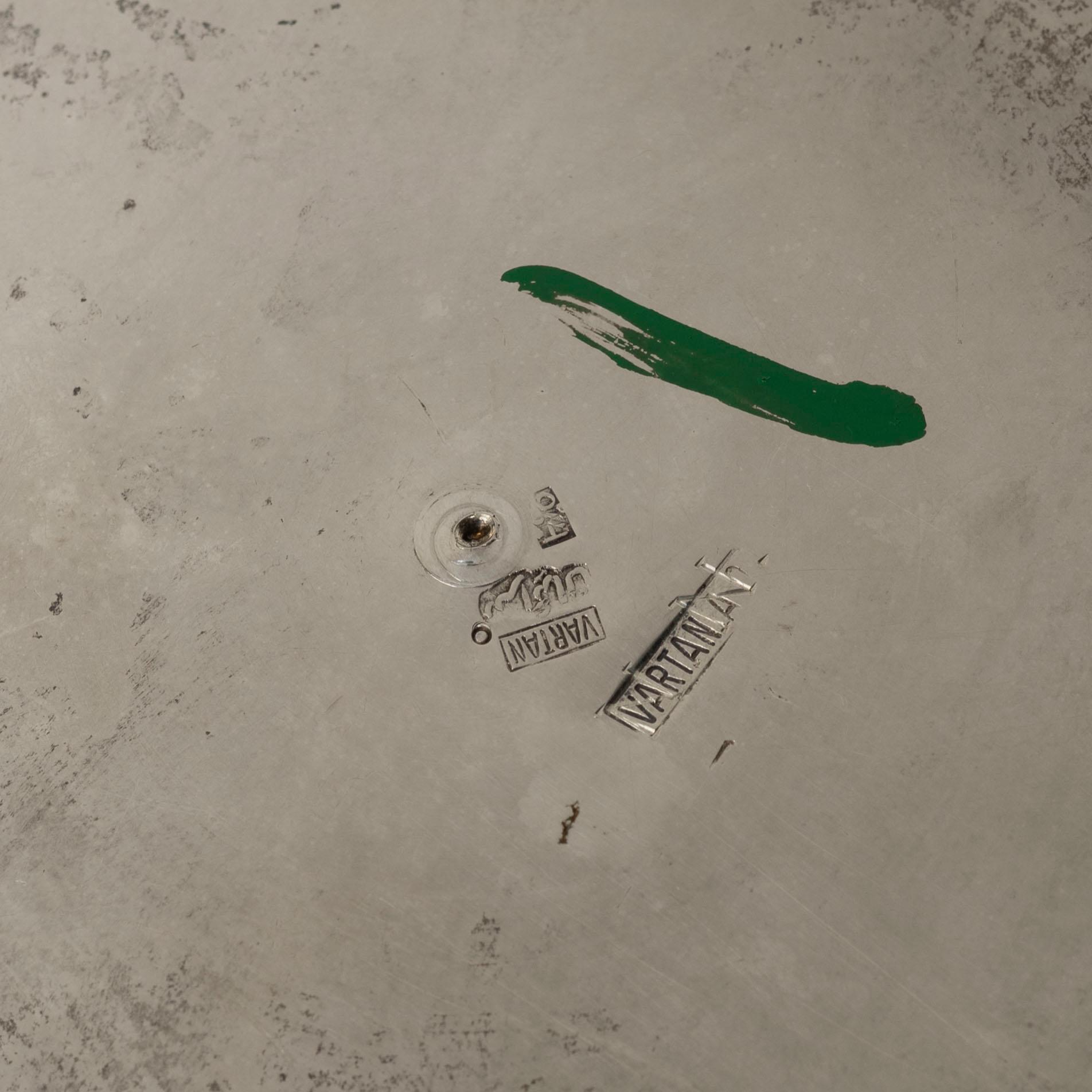 A Persian silver bowl, Vartan Isfahan, 20th century.