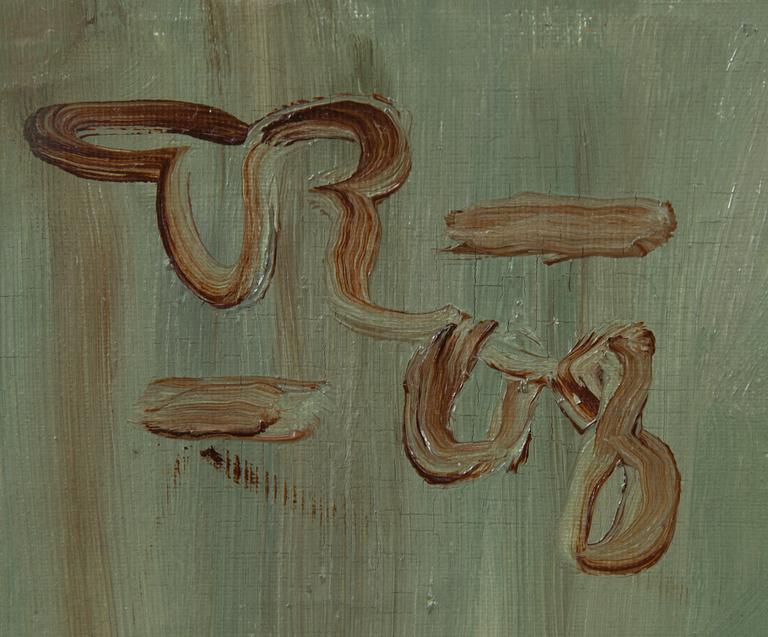 VALLE ROSENBERG, NAKEN MODELL KAMMAR SIG.