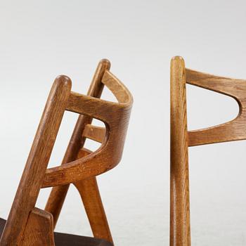 Hans J. Wegner, four model CH-29 chairs Carl Hansen & Søn, mid-20th century.