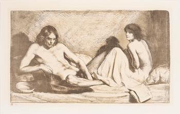 Odd Nerdrum · ODD NERDRUM, litografi, signerad o numrerad 147/200.