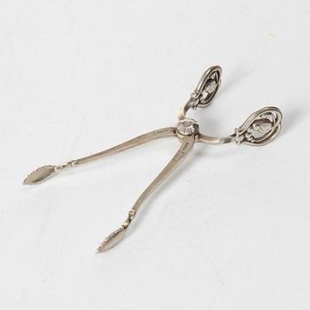 Georg Jensen, sockertång, "Magnolia", sterlingsilver, Danmark.