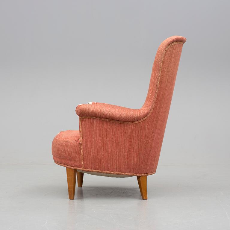 CARL MALMSTEN, fåtölj, "Marino", formgiven 1937.