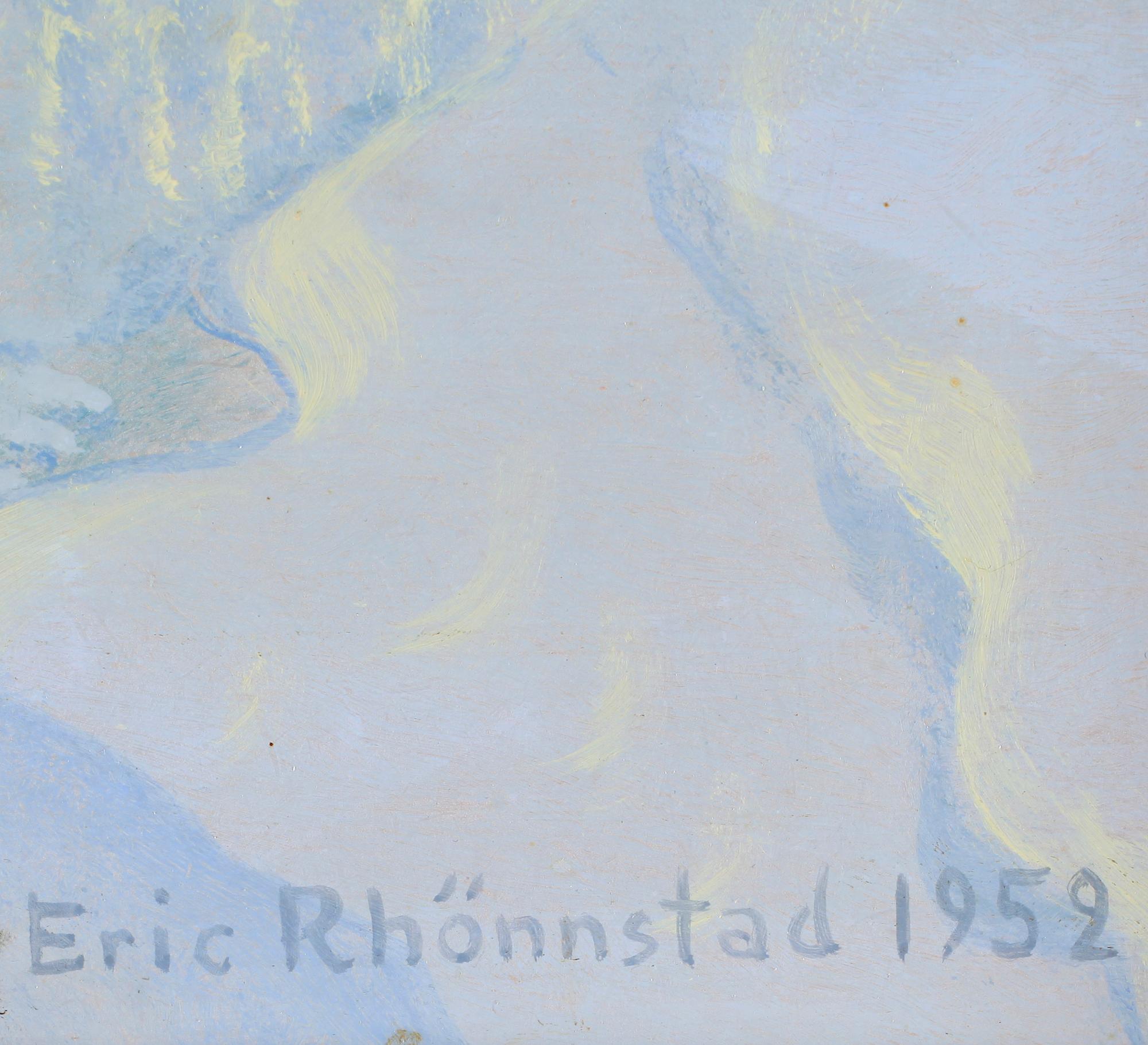 ERIC RHÖNNSTAD, olja på pannå, sign o dat 1952.