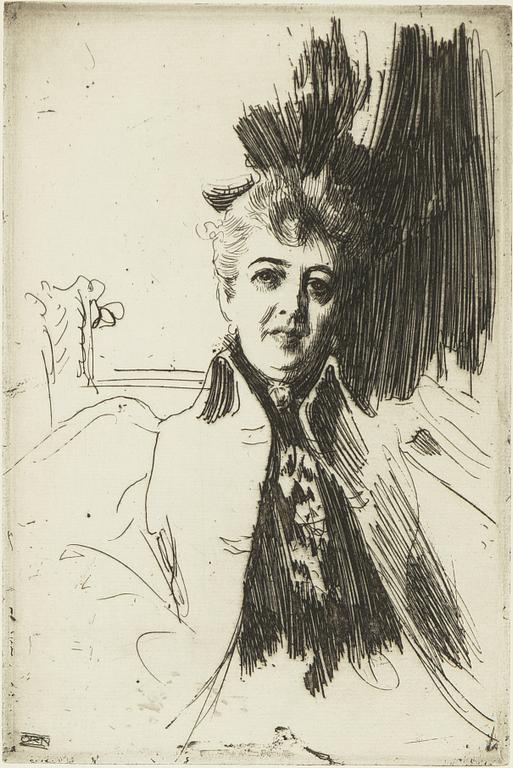 Anders Zorn, "Mrs. Potter Palmer".