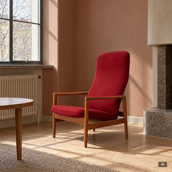 Alf Svensson, Armchair from the “Bra bohag” series, Dux, Ljungs Industrier, 1960s.