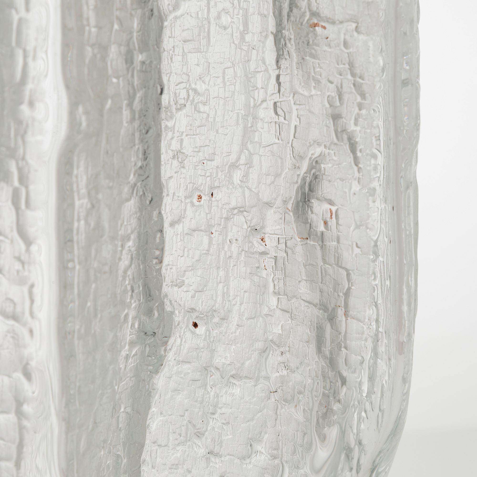 Timo Sarpaneva, veistos "Varjot" Finlandia sarjasta, signeerattu Timo Sarpaneva, Iittala 1964.