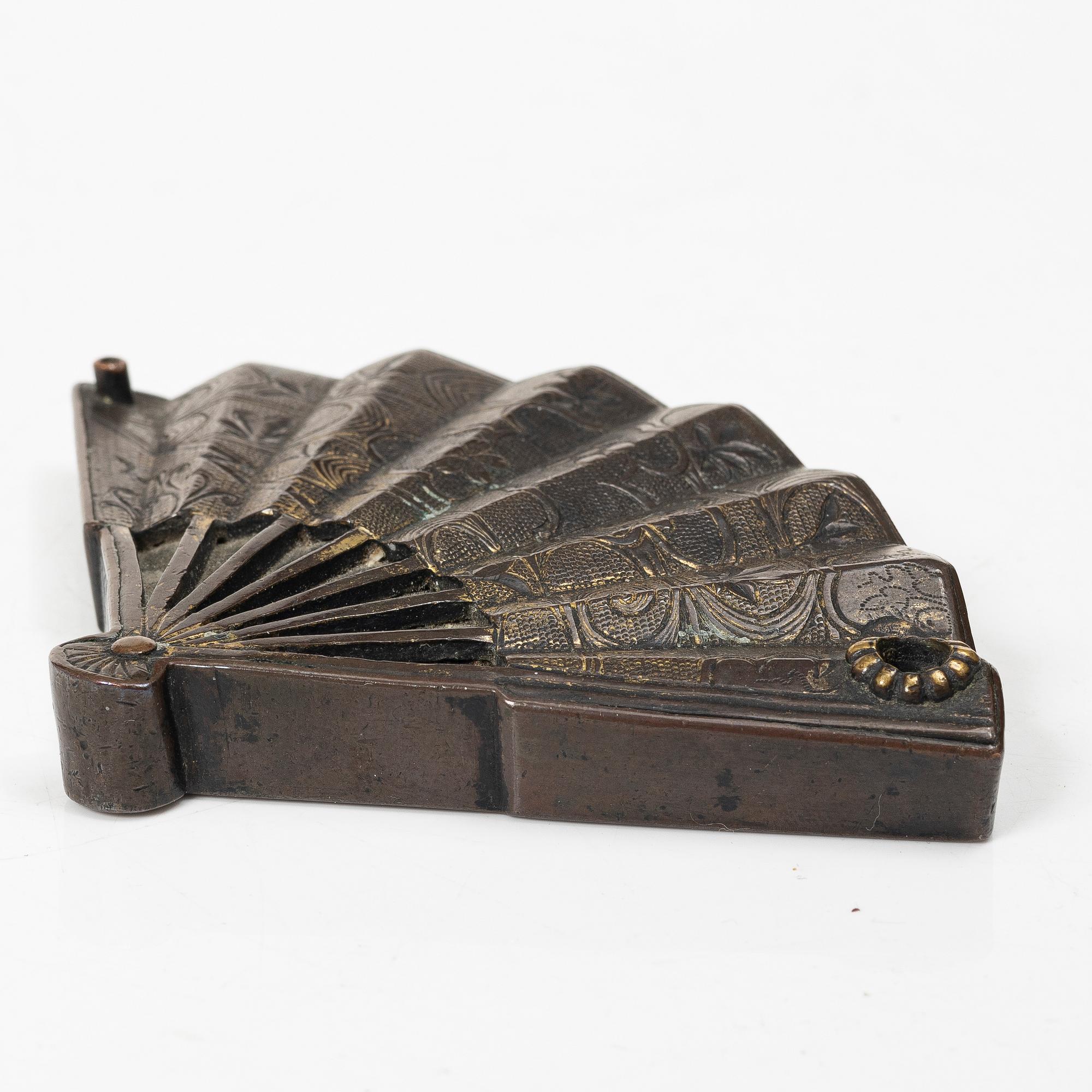 A bronze water sprinkler, Japan, Meiji (1868-1912).