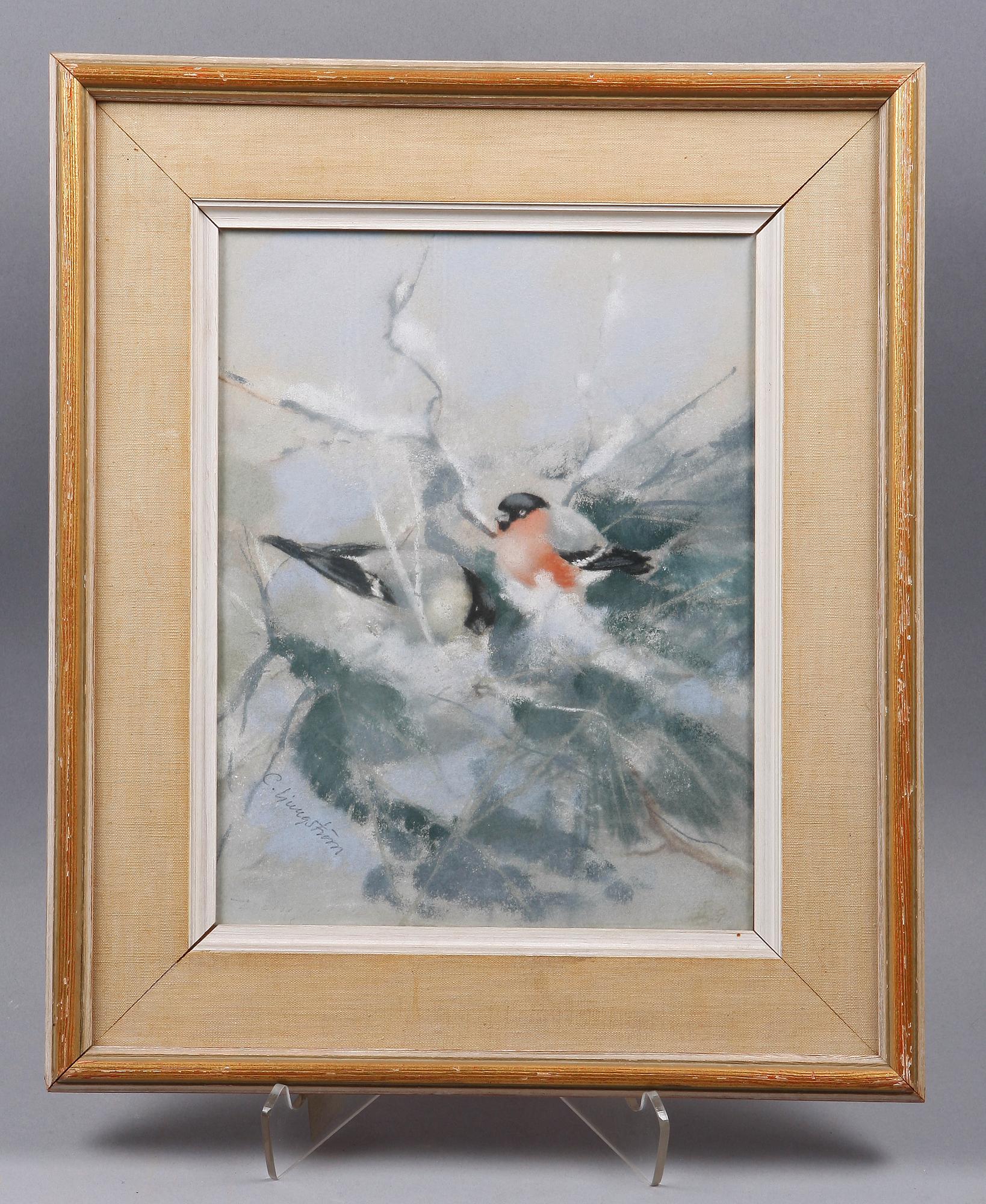 CARL-ERIK LJUNGSTRÖM, pastell. Sign.