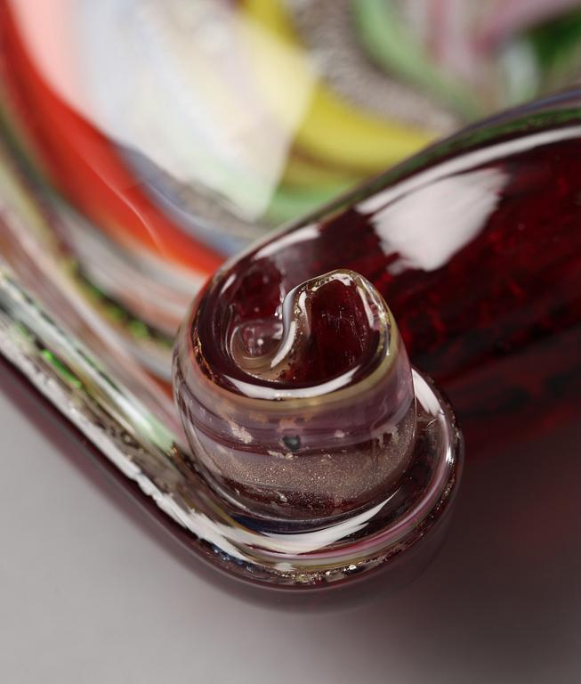 SKÅL, glas, trol AVeM,  Murano, Italien.