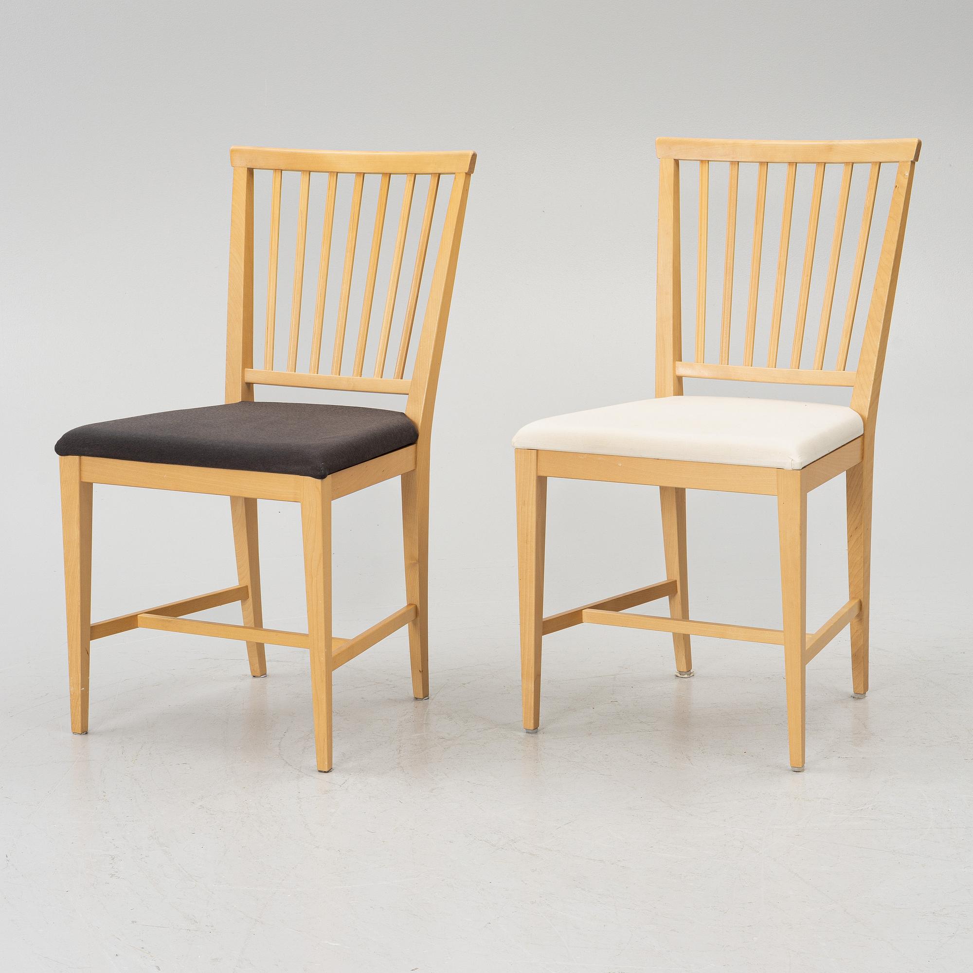 Carl Malmsten, matgrupp, 9 delar, "Vardags", Stolab, 2013.