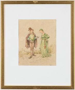 Robert Högfeldt, Courting couple.