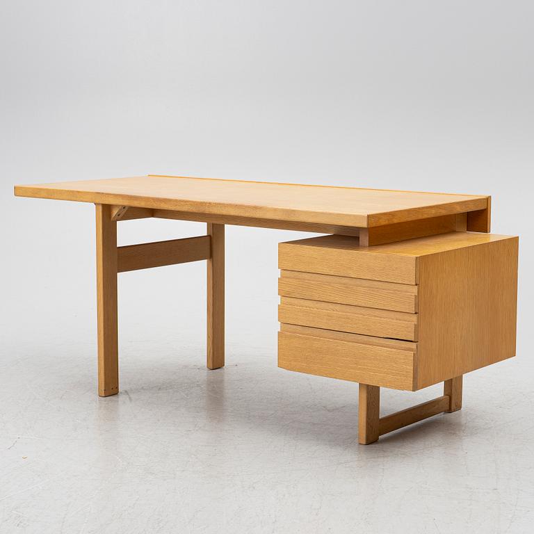 Olavi Hänninen, skrivbord, "Paletti", HMN Huonekalu Mikko Nupponen, Lahtis, Finland, 1960-tal.