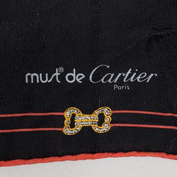 Cartier, scarf.