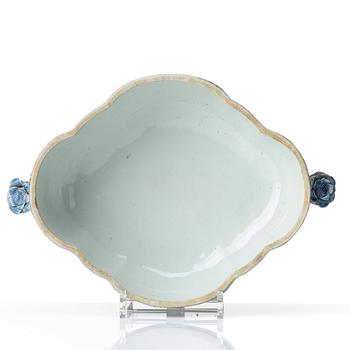 TERRIN med LOCK, kompaniporslin. Qingdynastin, Qianlong (1736-95).