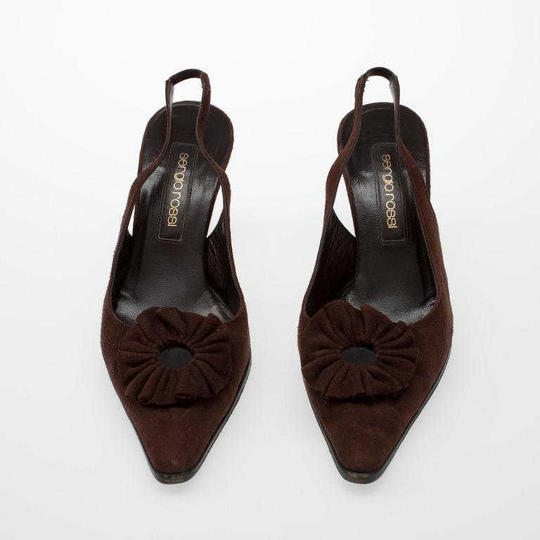 SKOR, slingback, Sergio Rossi.