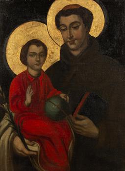 Unknown artist, probably 19th century, Salvator Mundi.