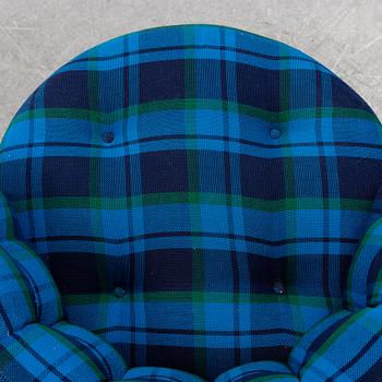 Lennart Bender, fåtölj, "Pokalen", AB Stjernmöbler, 1960-talets slut.