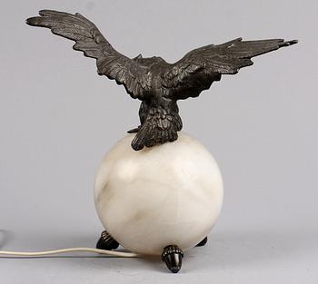 BORDSLAMPA, art deco, 1900-talets första hälft.